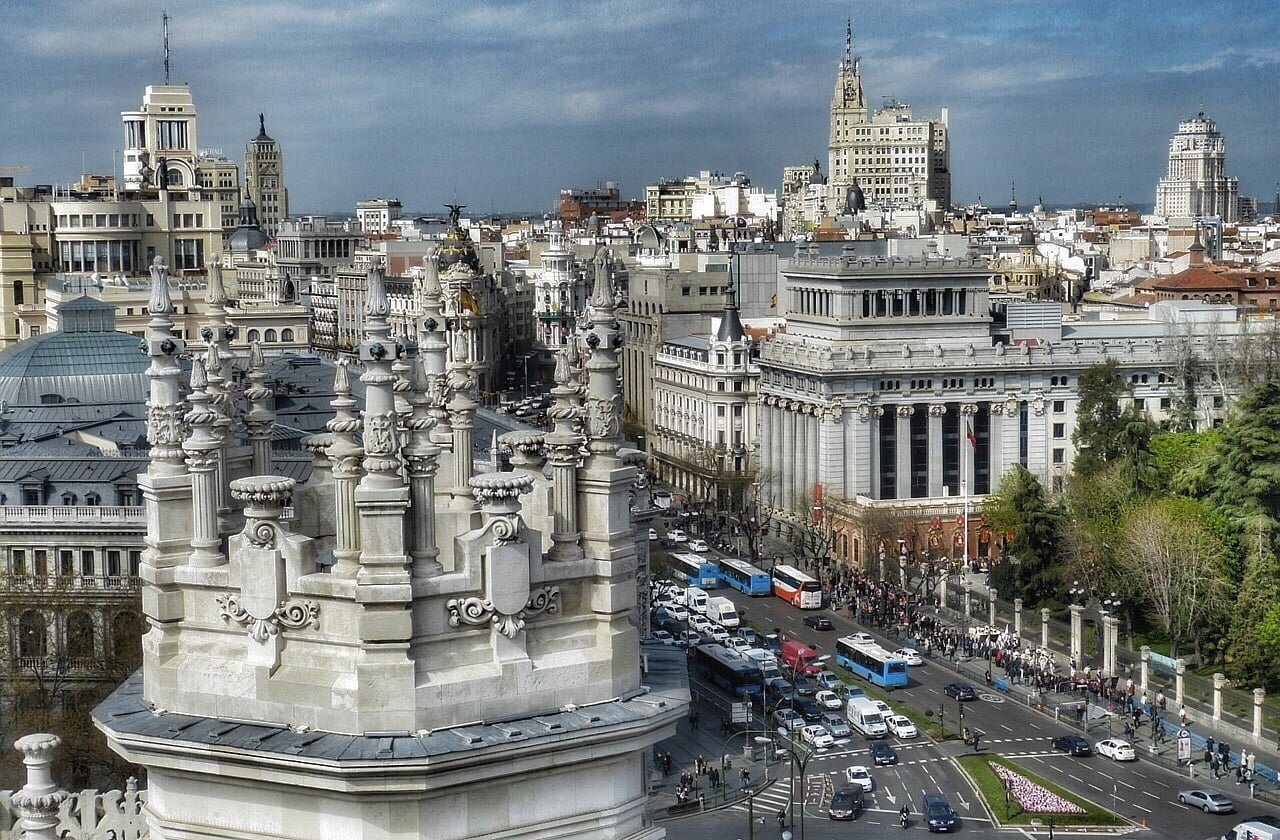 Raggiungere Madrid