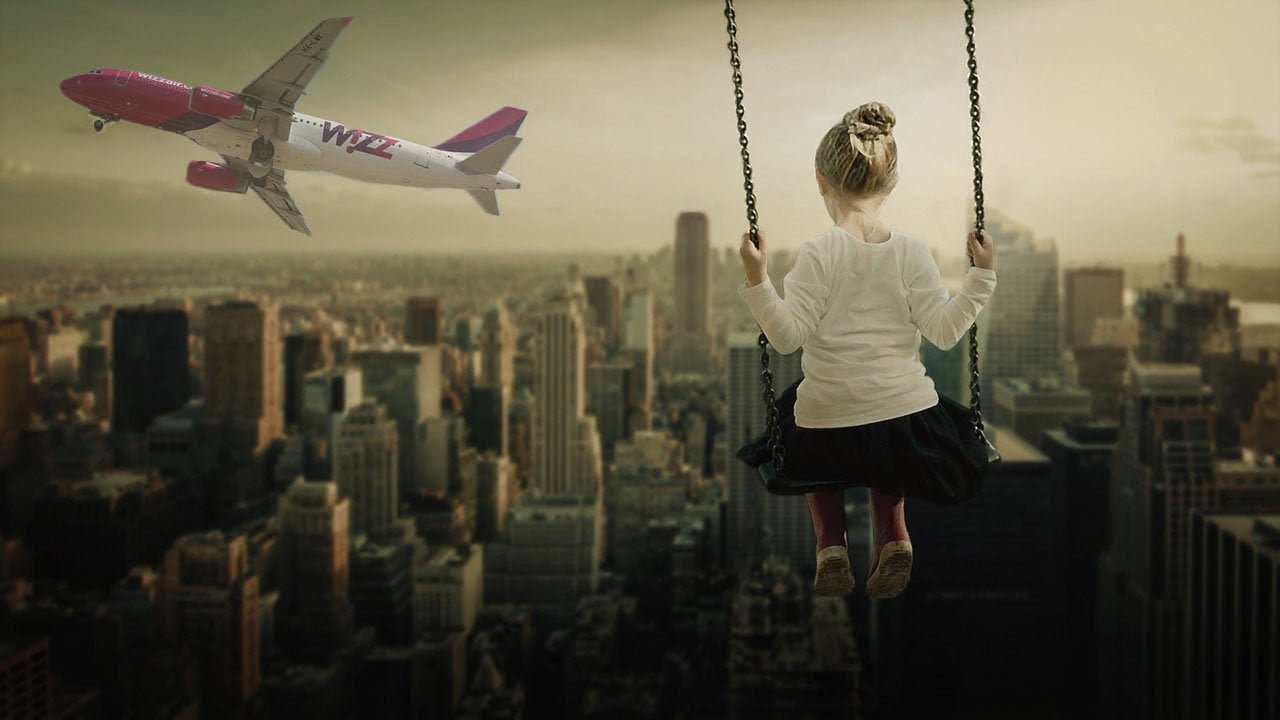Bambini con Wizz Air